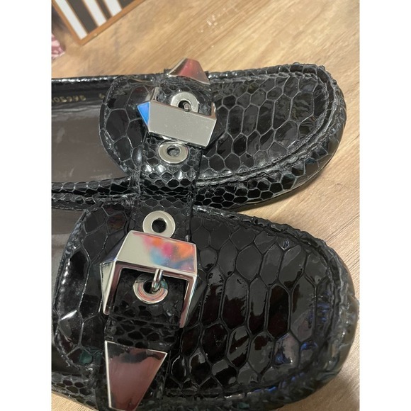 6/$25 Stuart Weitzman Big Buckle Loafers - Picture 3 of 7